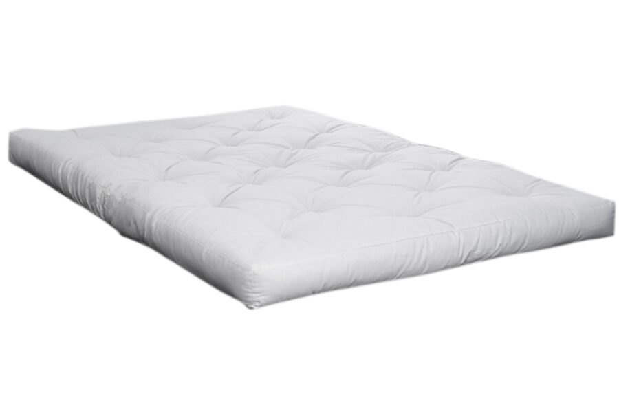 Tvrdá bílá futonová matrace Karup Design Basic 180