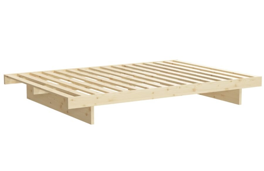 Dřevěná dvoulůžková postel Karup Design Kanso