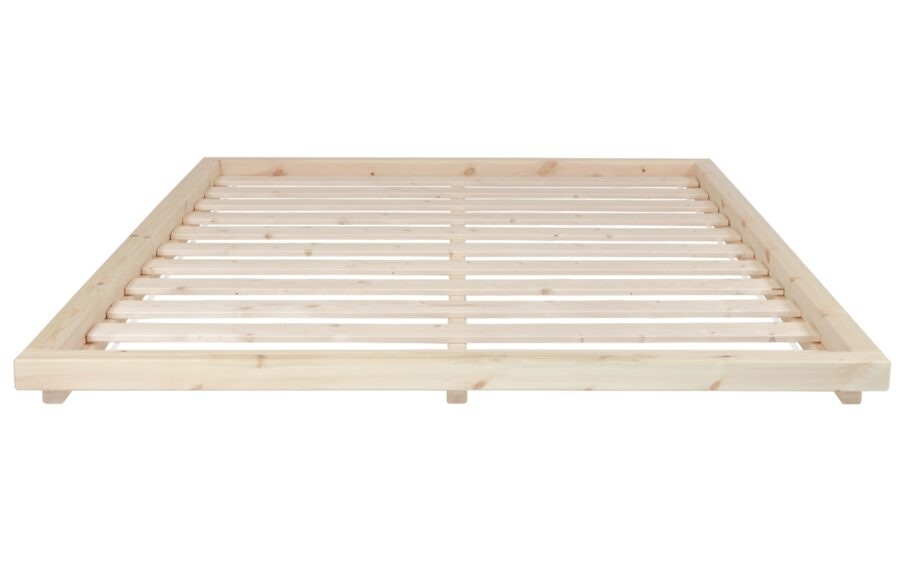 Dřevěná dvoulůžková postel Karup Design Dock