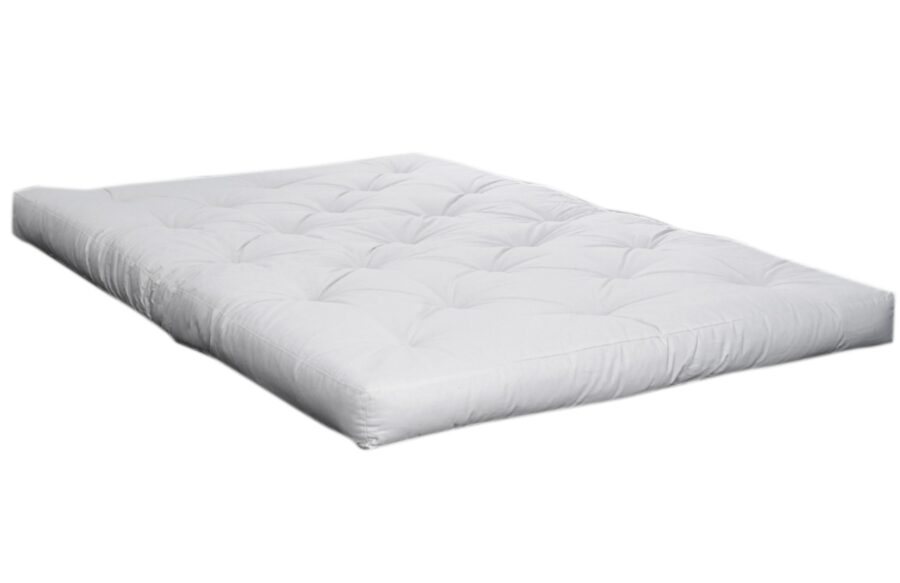 Středně tvrdá bílá futonová matrace Karup Design Comfort 180